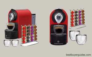 ChefWave Mini Espresso Machine - Nespresso Capsules Compatible