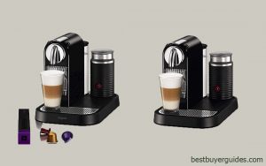 Nespresso D121-US4-BK-NE1 Espresso Maker with Aeroccino Milk Frother