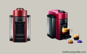Nespresso GCC1-US-RE-NE VertuoLine Evoluo Coffee and Espresso Maker