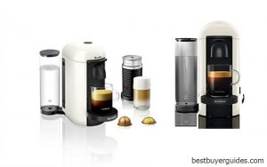 Nespresso VertuoPlus Coffee and Espresso Machine Bundle with Aeroccino Milk Frother